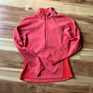 Columbia Women's Coral Half-Zip Pullover Sweatshirt